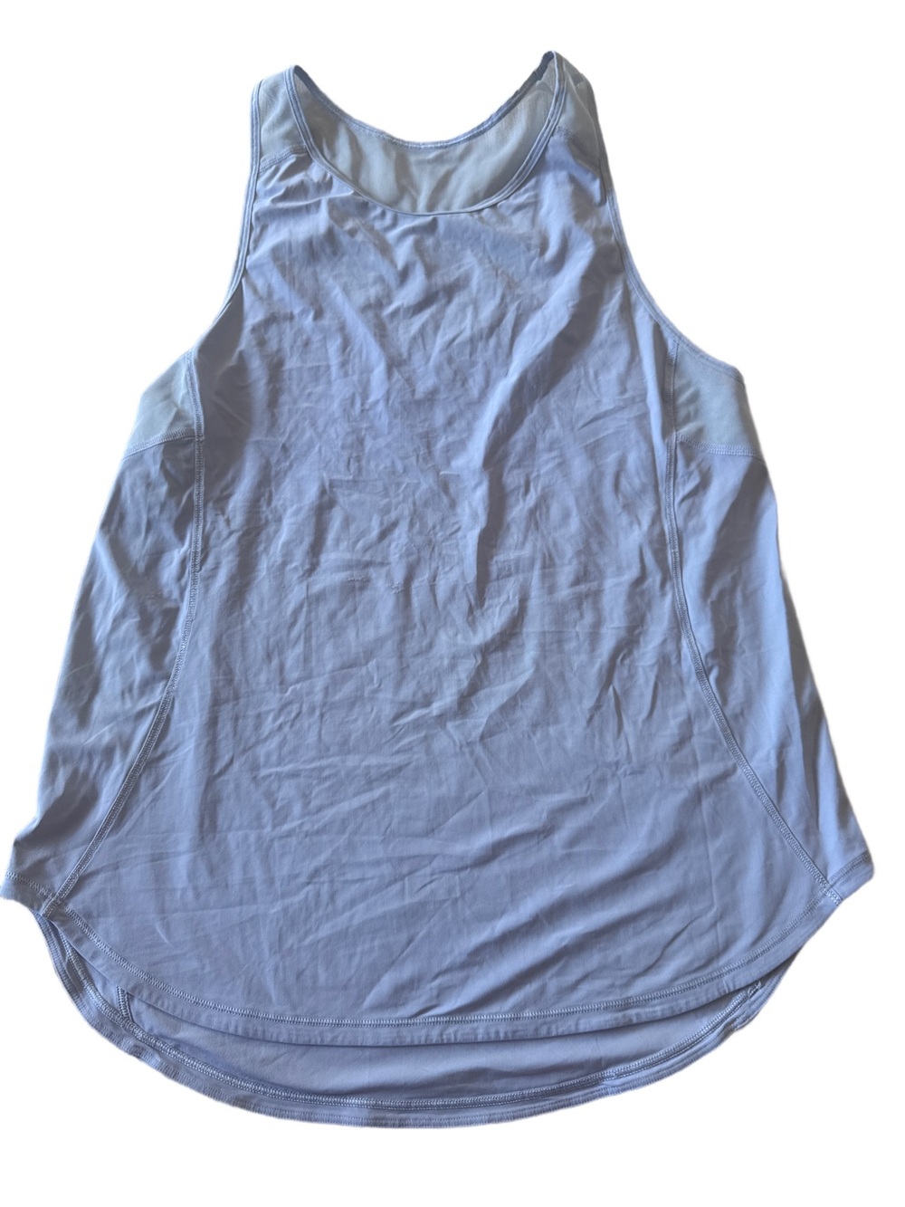 Lululemon Mesh Panel Running Tank Size 6 Lavender Color